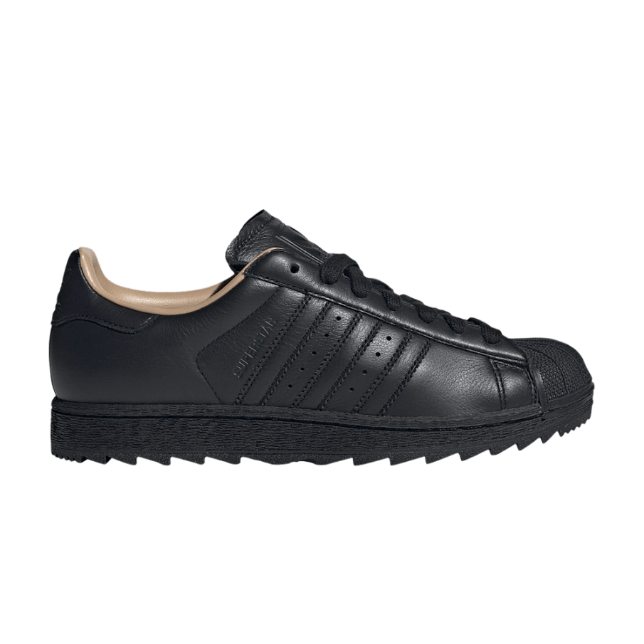 Фото № 1 с приближением к товару «‎adidas Superstar II Ripple Core Black Warm Sandstone (KJ2555)»