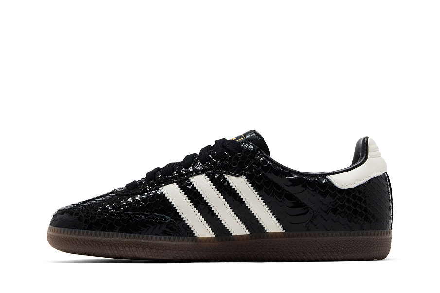 Фото № 3 с приближением к товару «‎adidas Women's Samba OG Core Black Off White Gum»