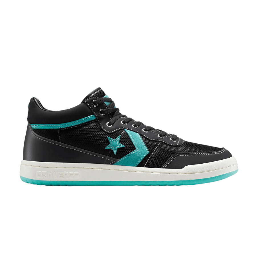 Фото № 1 с приближением к товару «‎Liverpool F.C. x Converse Fastbreak Pro Mid Black Washed Teal (A12785C)»