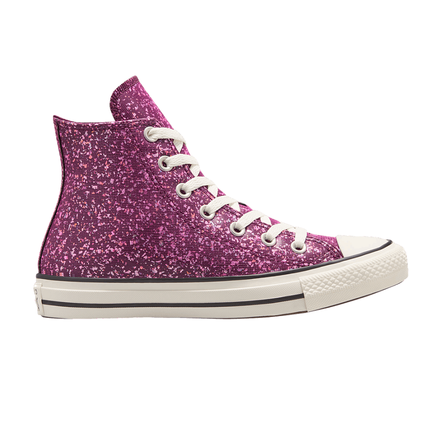 Фото № 1 с приближением к товару «‎Converse Women's Chuck Taylor All Star High Glitter - Orchid Abyss»
