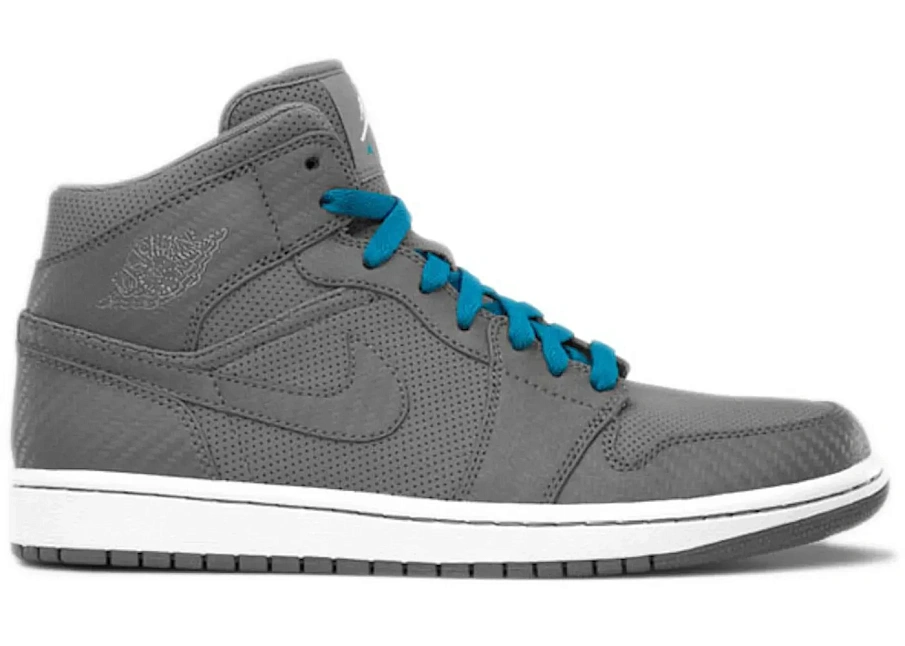 Фото № 1 с приближением к товару «‎Jordan 1 Phat Cool Grey Blue Carbon Fiber»