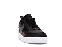 Фото № 2 с приближением к товару «‎Nike Air Force 1 Low 07 LV8 Black Tumbled Leather»