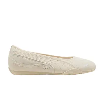 Puma Women's Catch Soleil Ballerina SD Beige White - 1