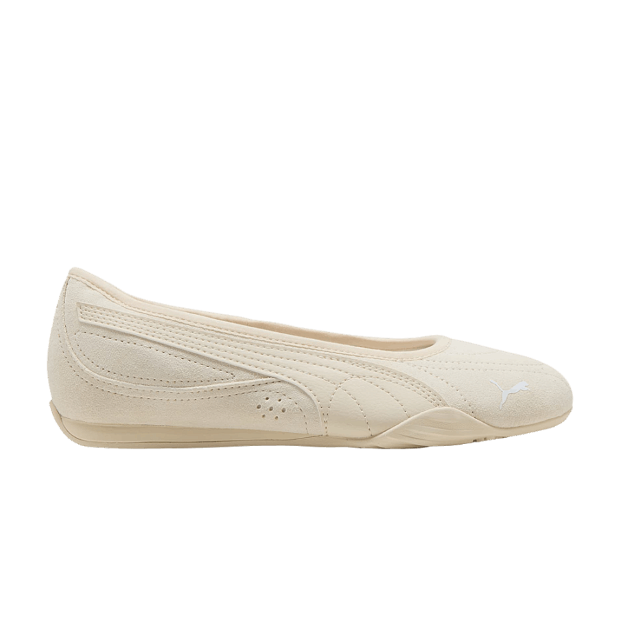 Фото № 1 с приближением к товару «‎Puma Women's Catch Soleil Ballerina SD Beige White»