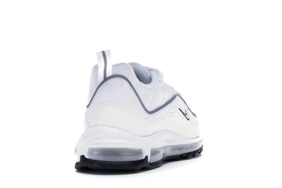 Фото № 5 с приближением к товару «‎Nike Air Max 98 White Reflect Silver »
