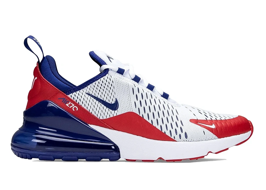 Фото № 1 с приближением к товару «‎Nike Air Max 270 USA Blue Air Bubble»