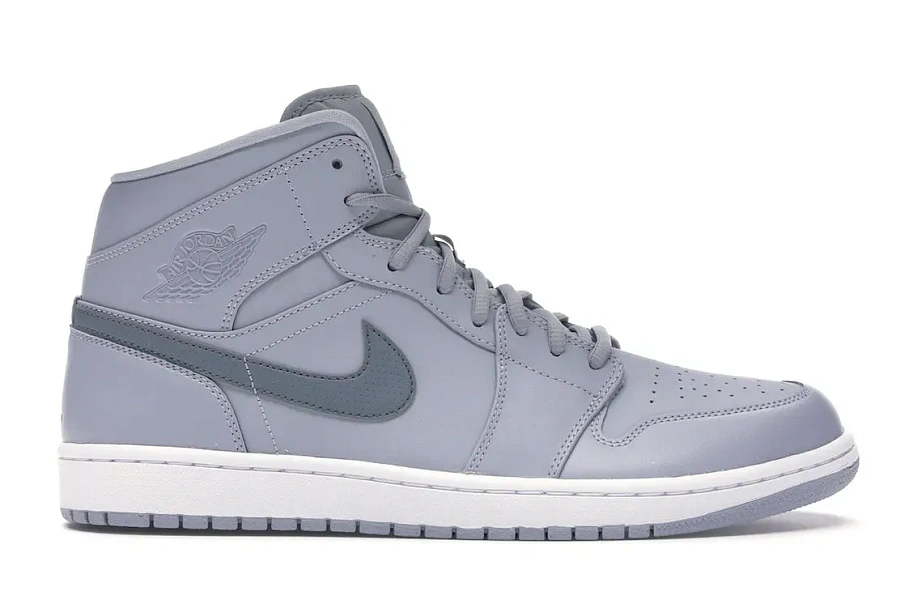 Фото № 1 с приближением к товару «‎Jordan 1 Retro Mid Wolf Grey Cool Grey»