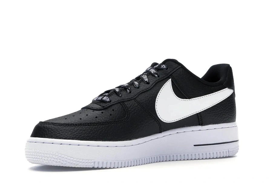 Фото № 4 с приближением к товару «‎Nike Air Force 1 Low NBA Black White»