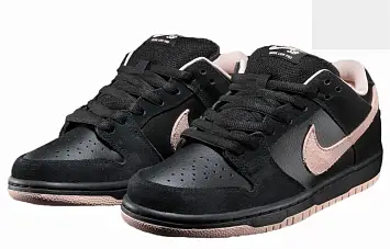 Nike SB Dunk Low Skate shoes Black Coral - 2