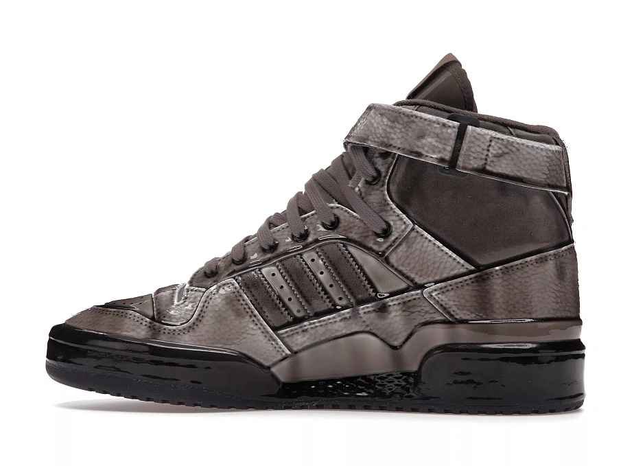 Фото № 3 с приближением к товару «‎adidas Forum Hi Jeremy Scott Dipped Black»