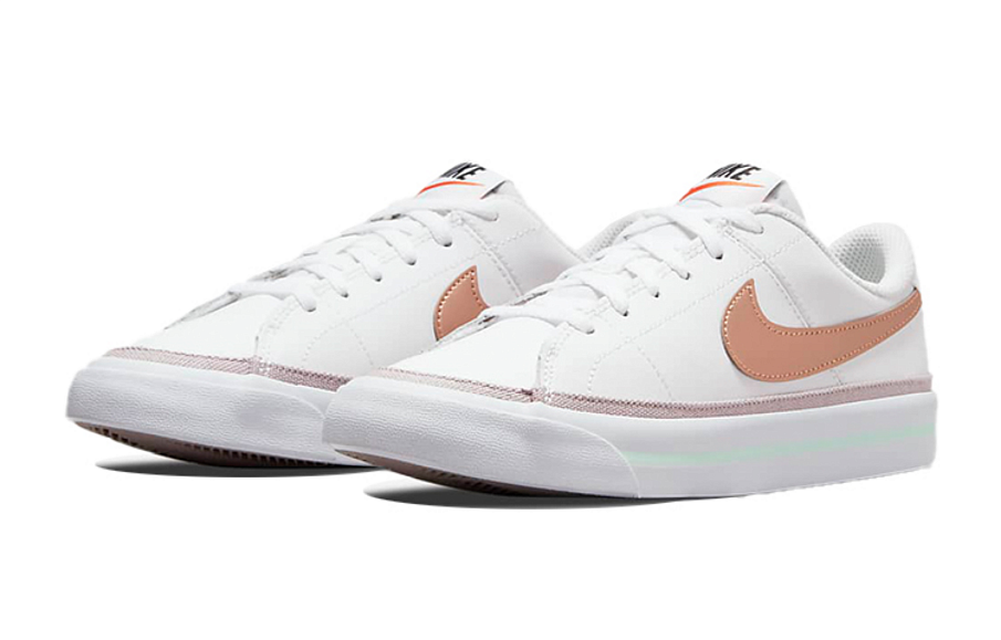 Фото № 3 с приближением к товару «‎Nike Court Legacy (GS) Sneakers WhiteBrown»