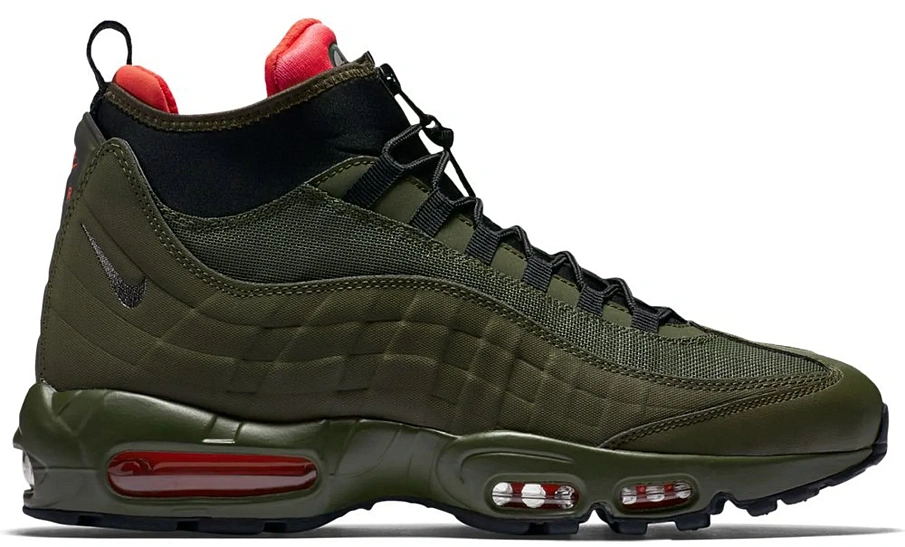 Фото № 1 с приближением к товару «‎Nike Air Max 95 Sneakerboot Dark Loden»