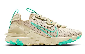 Nike React Vision BeigeGreen - 2