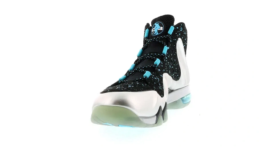 Фото № 2 с приближением к товару «‎Nike Barkley Posite Max Metallic Silver Gamma Blue»