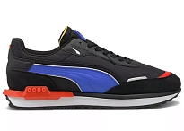 Фото № 1 с приближением к товару «‎Puma City Rider Electric Black Blue Red»