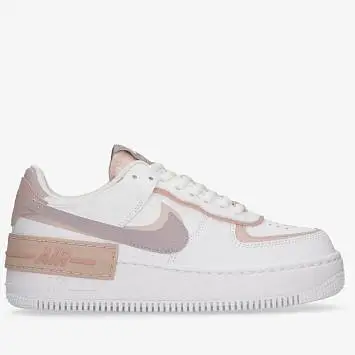 Nike Wmns Air Force 1 Shadow " Amethyst Ash " Sneakers WhitePinkPurple - 1