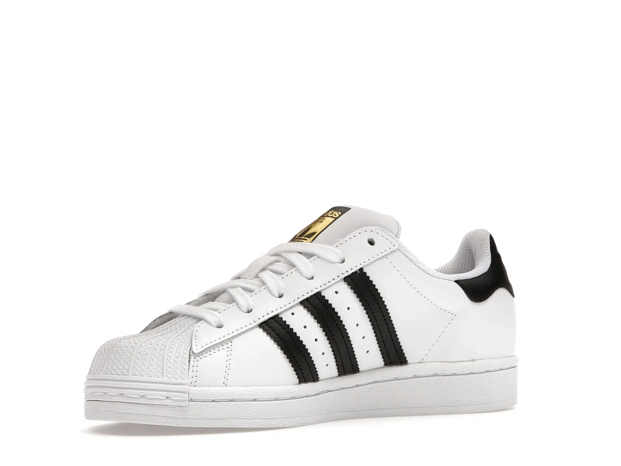 Фото № 4 с приближением к товару «‎adidas Superstar Cloud White Core Black Gold »