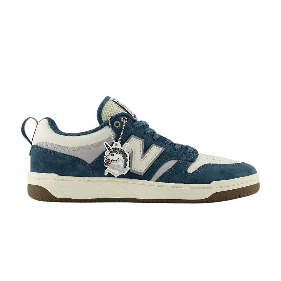 Фото № 1 с приближением к товару «‎Focus Scotland x New Balance Numeric 480 Blue White»