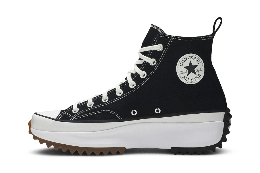 Фото № 4 с приближением к товару «‎Converse Run Star Hi Black»
