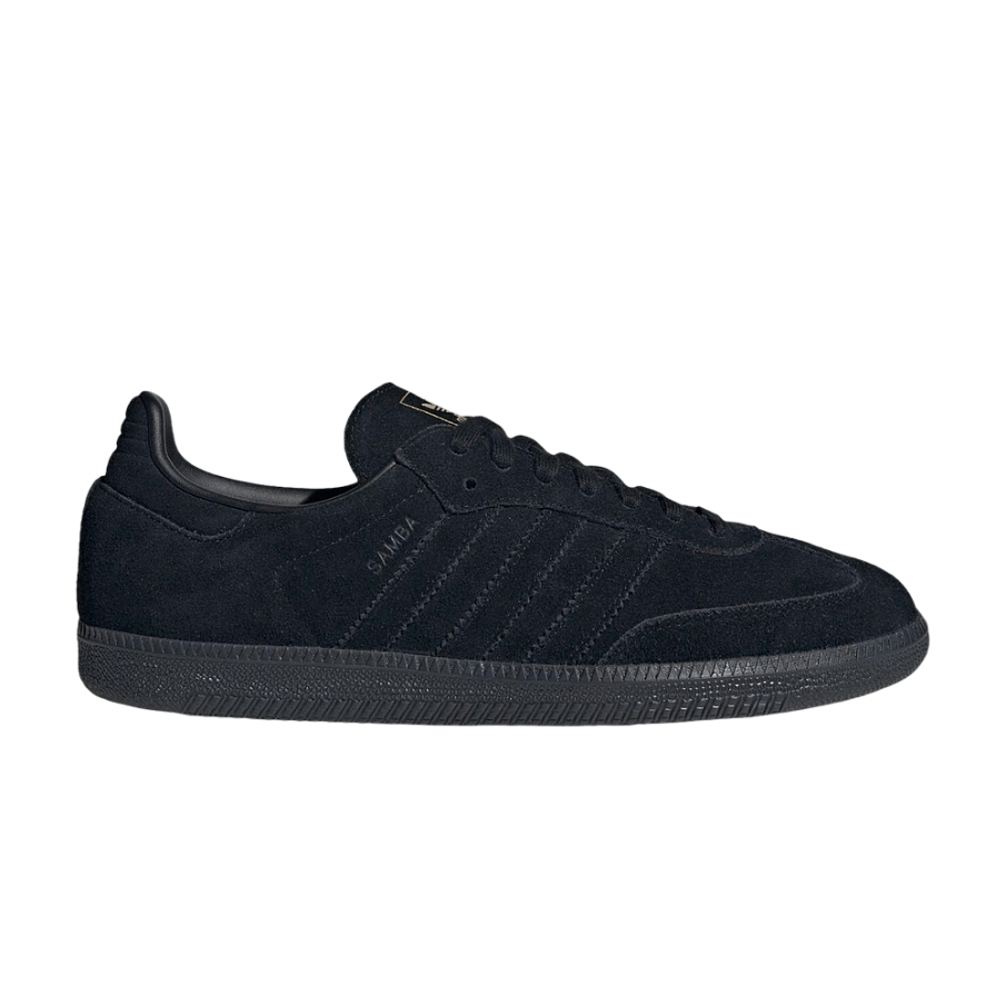 Фото № 1 с приближением к товару «‎adidas Samba Core Black Gold»