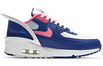 Фото № 2 с приближением к товару «‎Nike Air Max 90 FlyEase 'Pink Blue'»