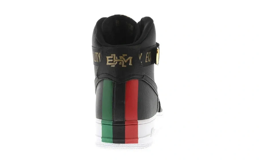Фото № 4 с приближением к товару «‎Nike Air Force 1 High Black History Month (2018)»