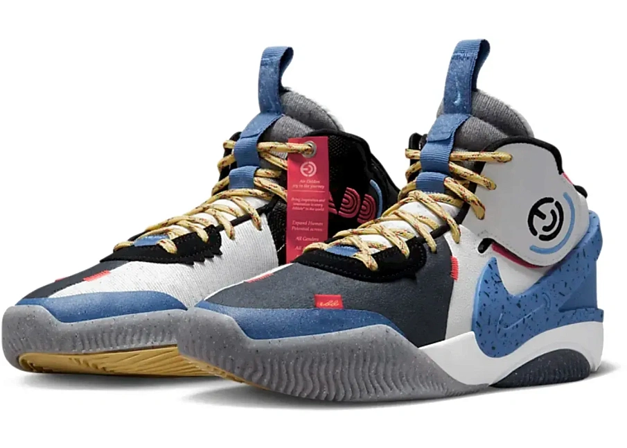 Фото № 1 с приближением к товару «‎Nike Air Deldon Summit White Pure Platinum Indigo Storm»