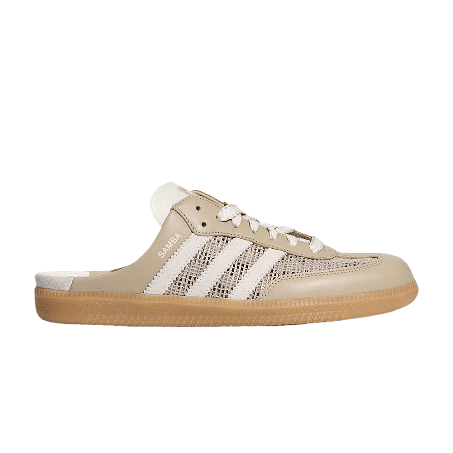 Фото № 1 с приближением к товару «‎adidas Women's Samba Mule Beige Beige Off White Gum»