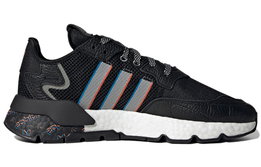 Фото № 2 с приближением к товару «‎adidas originals Nite Jogger BlackGreyWhite»