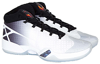 Фото № 2 с приближением к товару «‎Jordan XXX White Black»