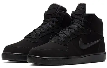 Nike Ebernon Mid Se Black - 3
