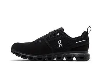 ON Women's Cloud 6 Waterproof Triple Black - 4