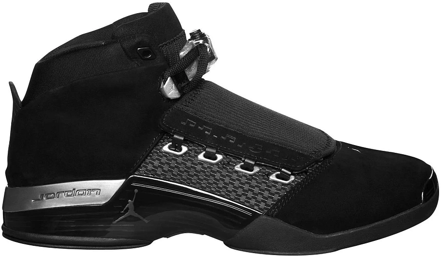 Фото № 1 с приближением к товару «‎Jordan 17 Retro Black Silver CDP (2008)»