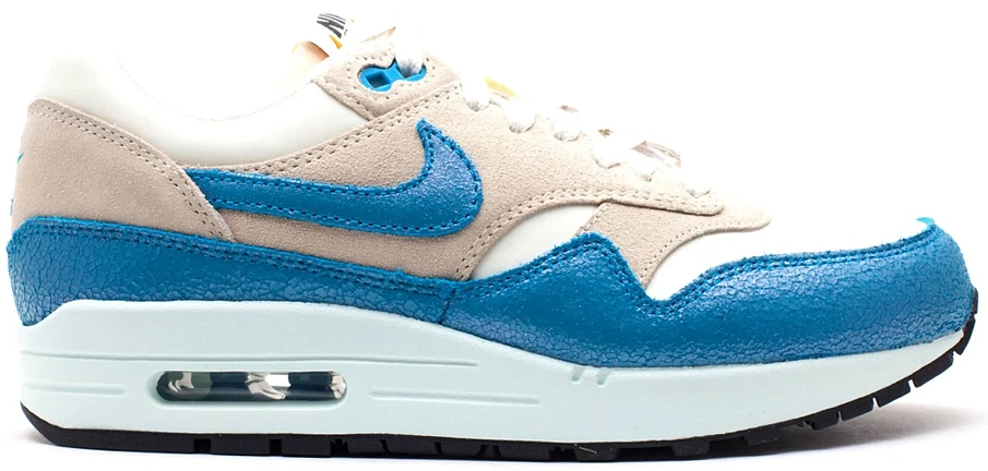 Фото № 1 с приближением к товару «‎Nike Air Max 1 Vintage Sail Neo Turquoise »