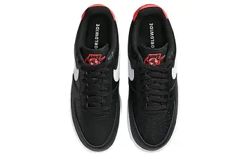 Nike Air Force 1 '07 BlackWhiteRed - 5