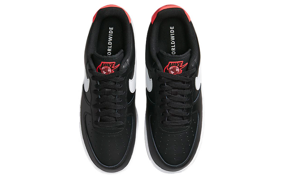 Фото № 4 с приближением к товару «‎Nike Air Force 1 '07 BlackWhiteRed»