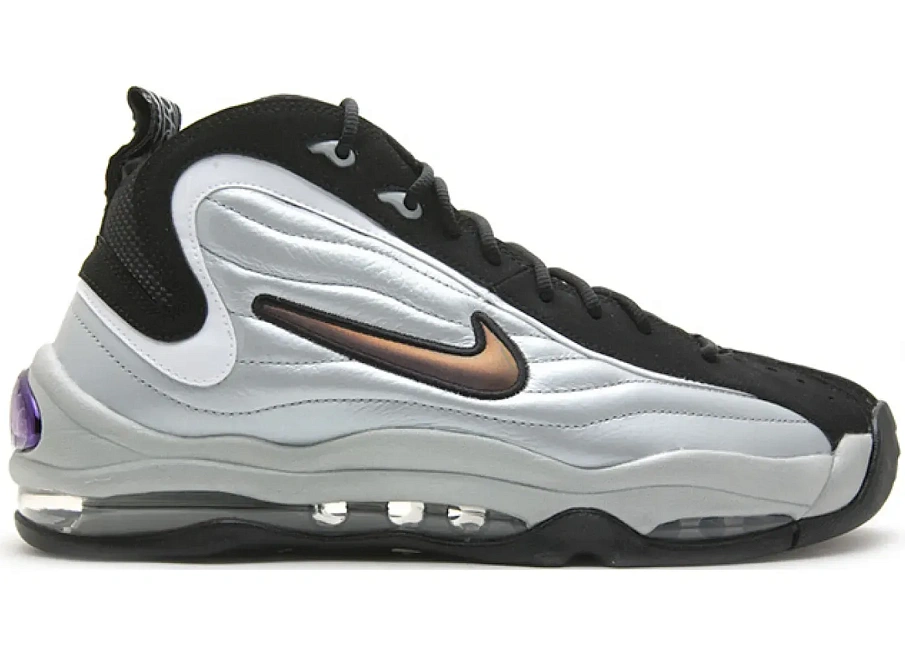 Фото № 1 с приближением к товару «‎Nike Air Total Max Uptempo Metallic Silver Black»