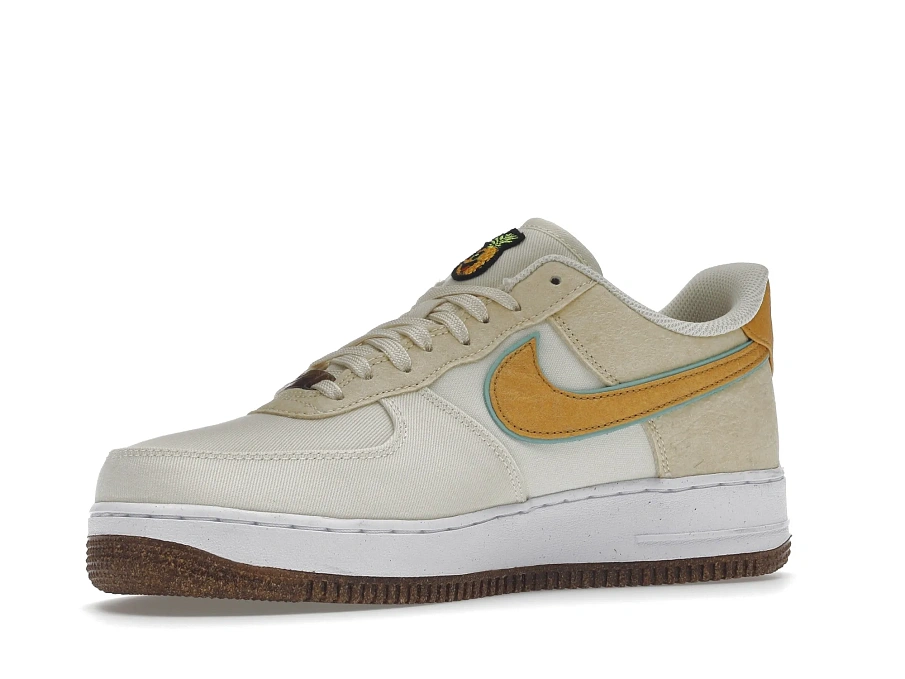 Фото № 4 с приближением к товару «‎Nike Air Force 1 Low Happy Pineapple Coconut Milk»