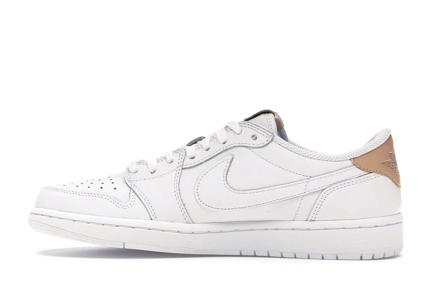Фото № 5 с приближением к товару «‎Jordan 1 Retro Low OG White Vachetta»