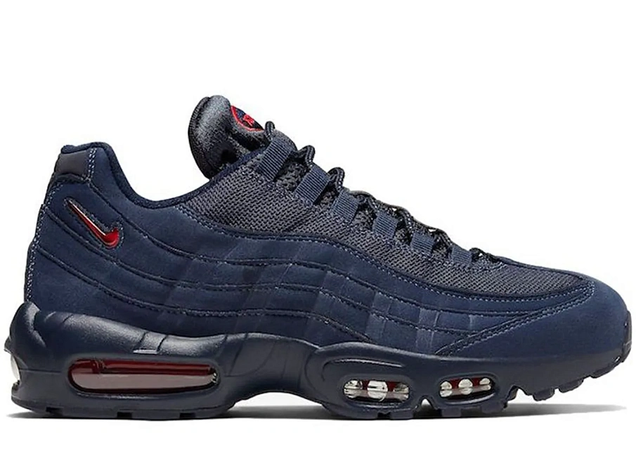 Фото № 1 с приближением к товару «‎Nike Air Max 95 SC Jewel Navy Blue»