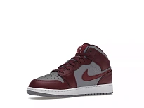 Фото № 4 с приближением к товару «‎Jordan 1 Mid Cherrywood Red »