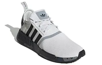 adidas originals NMDR1 Primeblue 'White Black' - 4