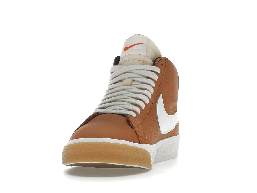 Фото № 4 с приближением к товару «‎Nike SB Zoom Blazer Mid ISO Dark Russet»