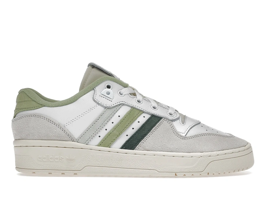 Фото № 1 с приближением к товару «‎adidas Rivalry Low Footwear White Linen Green»