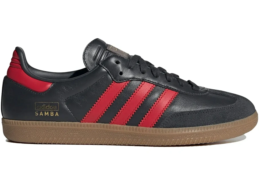 Фото № 1 с приближением к товару «‎adidas Samba OG Carbon Better Scarlet»