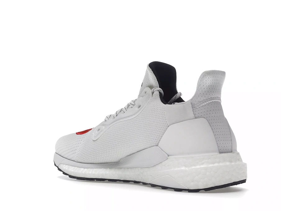 Фото № 3 с приближением к товару «‎adidas Solar Hu Glide Human Made White Red»