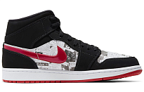 Фото № 2 с приближением к товару «‎Air Jordan 1 Mid SE Newspaper 'Air Times'»