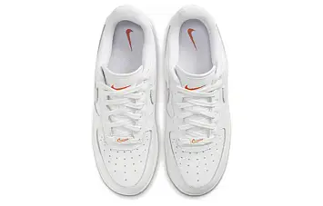 Nike Air Force 1 WhiteOrange - 5