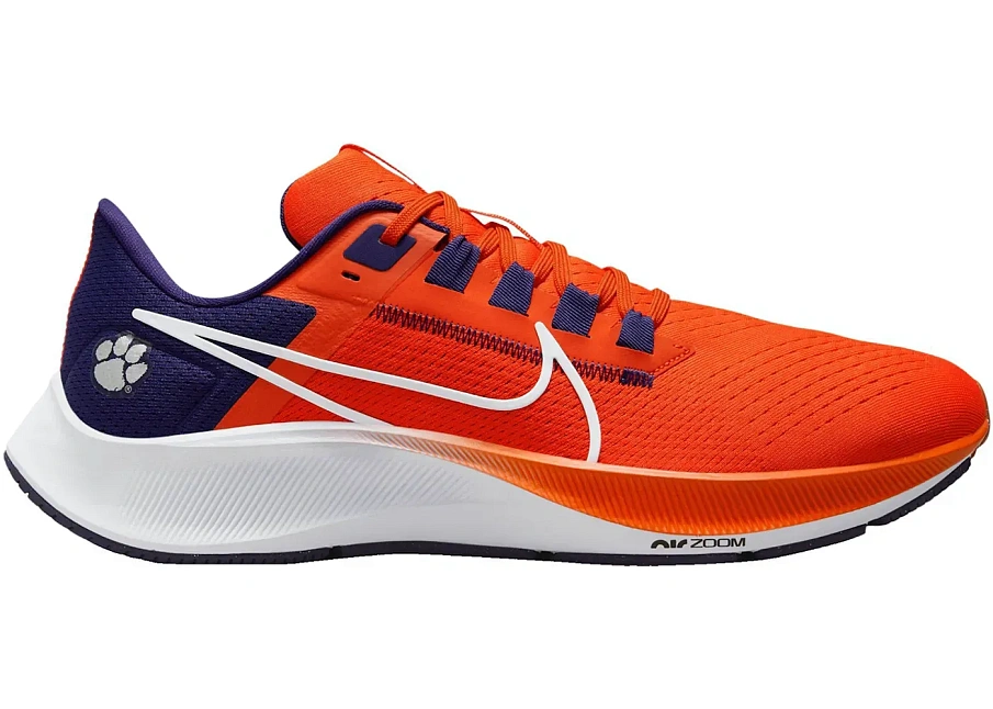 Фото № 1 с приближением к товару «‎Nike Air Zoom Pegasus 38 Clemson Tigers»