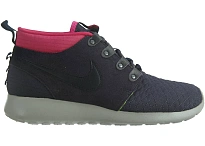 Фото № 1 с приближением к товару «‎Nike Roshe Run Sneakerboot Gridiron/Dark Obsidian-Pinkfl-Volt»